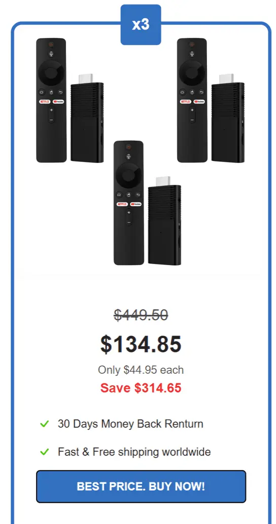 TellyStick offer price